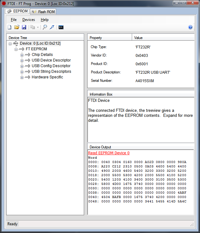 Get drive serial number